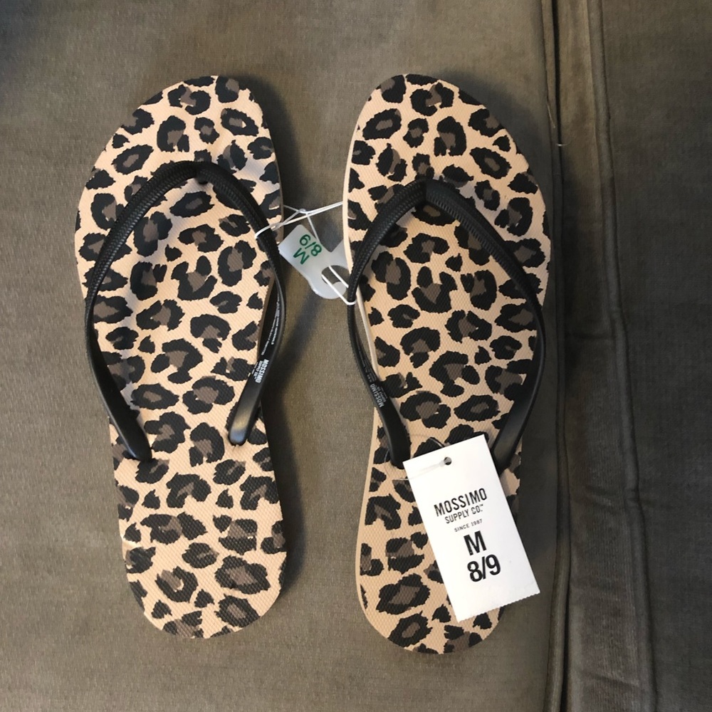 Flip Flops Leopard print